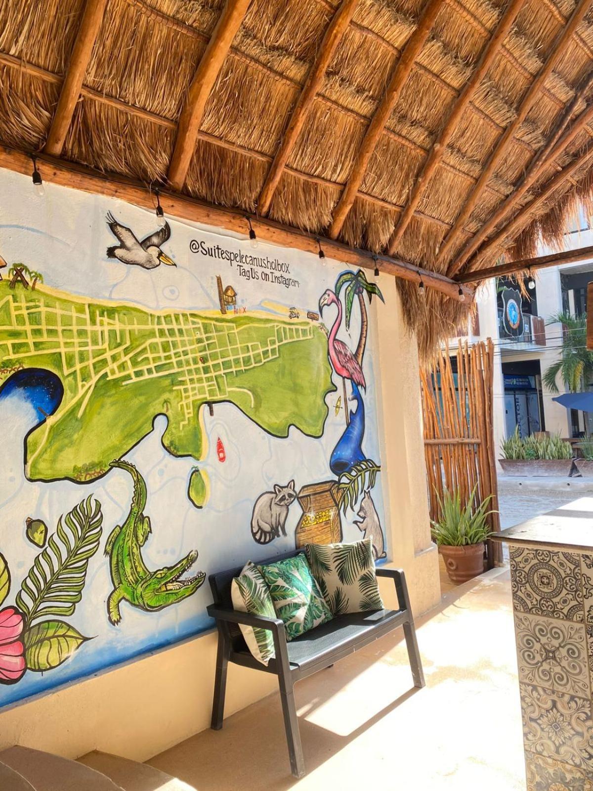 Hotel Pelecanus Suites Holbox ภายนอก รูปภาพ